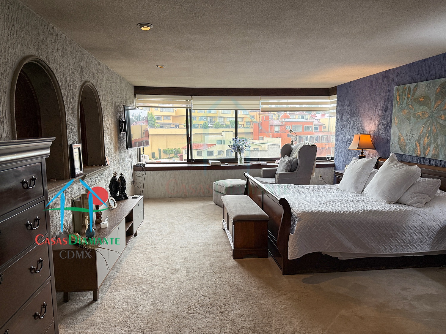 Interlomas Casa Rubén AB - Recámara principal 2